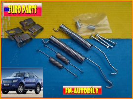 Brzdové čelisti 0020 Kit EUROPARTS Ford Ranger 2011 až 2021