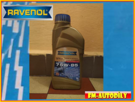 Olej 75W85 Red 1L RAVENOL GM Opel Hyundai Kia Mitsubishi Nissan Toyota