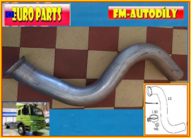 Trubka výfuku přední X24 EUROPARTS Mercedes Atego od 1998