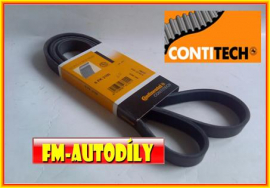 Drážkový řemen alternátoru bez klimy BM25 CONTINENTAL Nissan Cabstar Renault Maxity 2006 až 2011