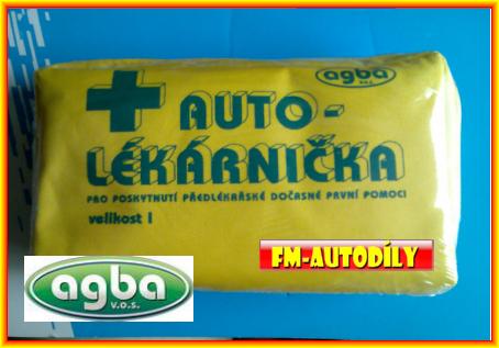 Autolékarnička AGBA spotřeba do 01/2019