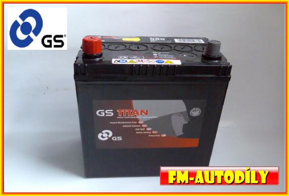 Autobaterie 33 Ah Levá GS Japan Korea Chevrolet Daewoo Daihatsu Mazda Nissan Subaru Suzuki
