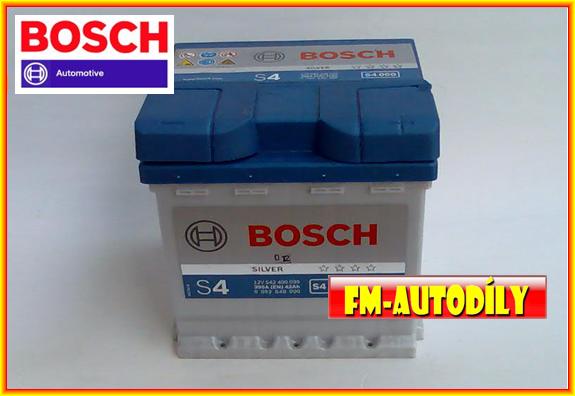 Autobaterie BOSCH 12V 42 Ah Silver S4