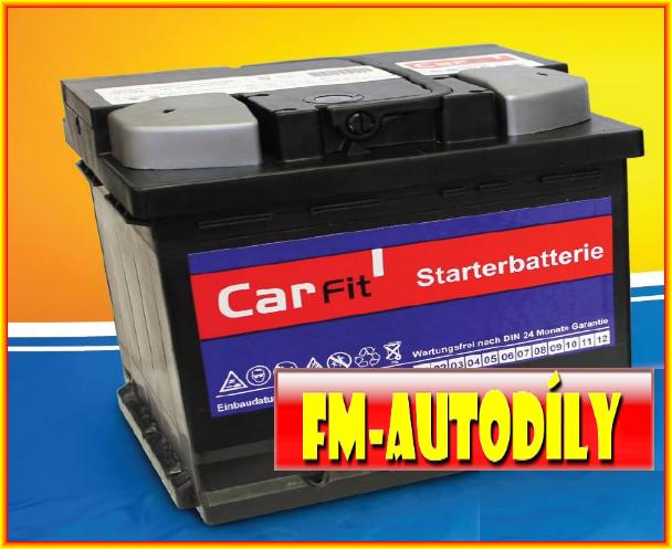 Autobaterie CARFIT 50 Ah Pravá Typ EC55007
