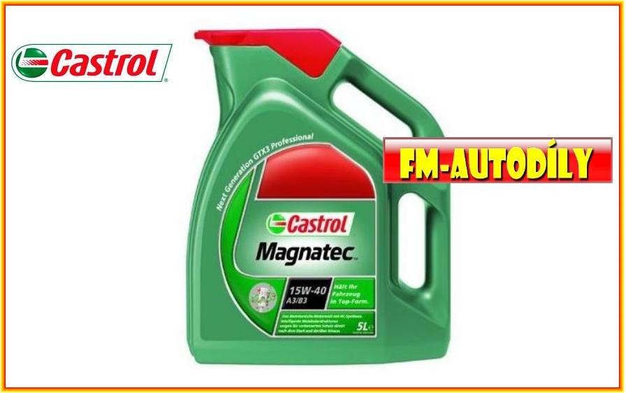 Olej CASTROL Magnatec 15W40 5L
