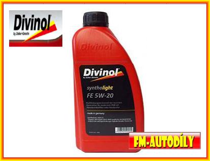 Olej 5W20 1L DIVINOL SynthoLight FE Dodge Ford USA Chevrolet Chrysler Jeep RAM