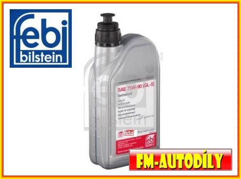 Olej 75w90 GL-5  1L FEBI Audi Škoda VW G052145A1 G052145A2 G052145S2 G052911A2