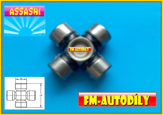 Kříž sloupku řízení 15 x 40 mm JAPANCAR Mercedes Vaneo Viano Vito