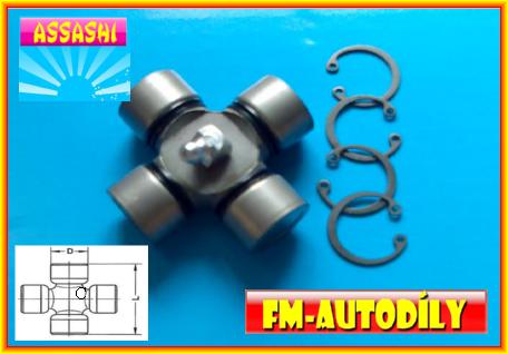 Kříž kardanu 22 x 57,7 mm ASSASHI Suzuki SX4