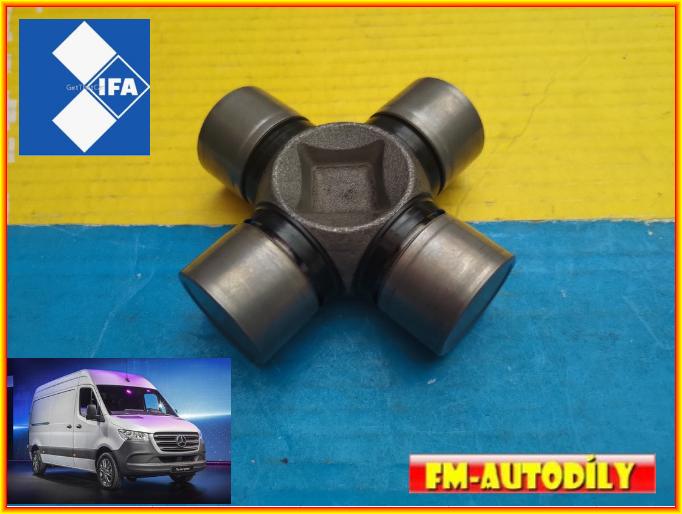 Kříž kardanu 31 x 88 mm HD IFA WERKE Mercedes Sprinter VW Crafter