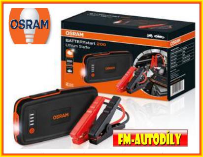 Startovací zdroj a Powerbanka L200 OSRAM pro automobily a motocykly