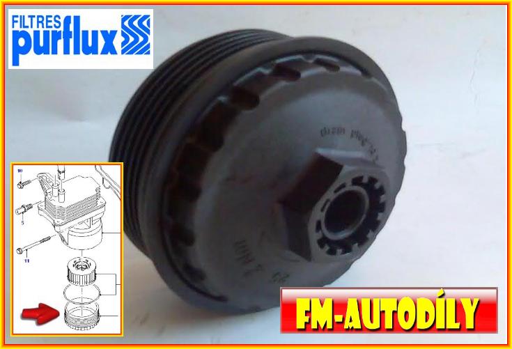 Olejový filtr 0012 plastová matice PURFLUX Ford Mondeo Transit