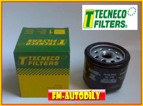 Olejový filtr 0087 TECNECO Alfa Romeo Fiat Bravo Doblo Idea Multipla Punto Stilo Lancia