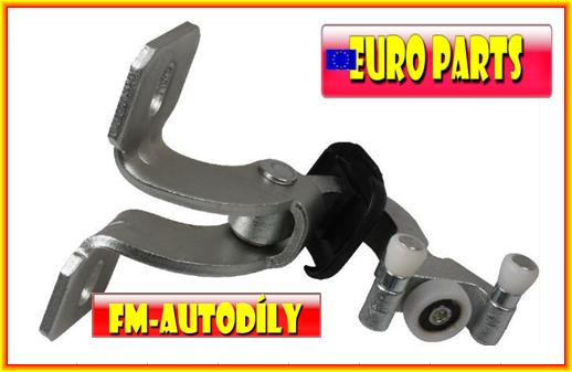 Pojízdný pant dveří 0002 EUROPARTS Citroen Jumper Fiat Ducato Peugeot Boxer 2002 až 2006