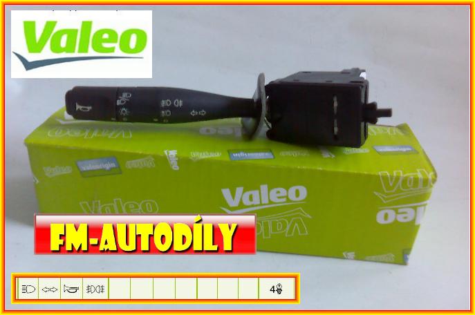 Přepínač blinkrů a světel 0027 VALEO Peugeot 306 II