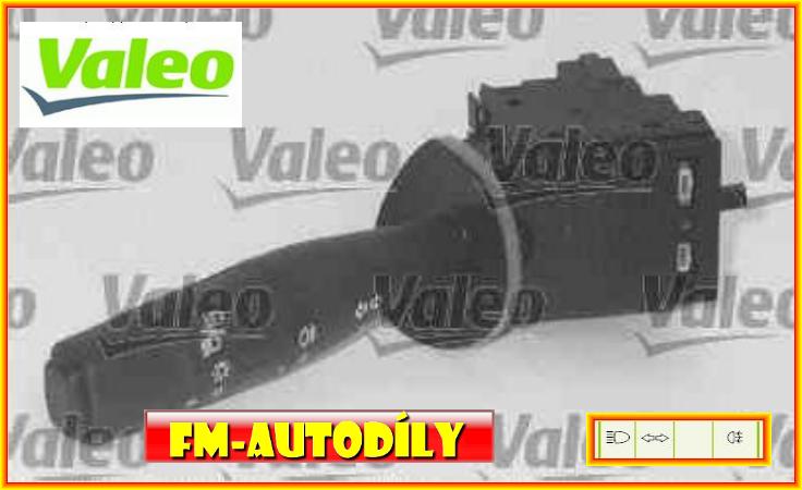 Přepínač blinkrů a světel 0030 VALEO Peugeot 206