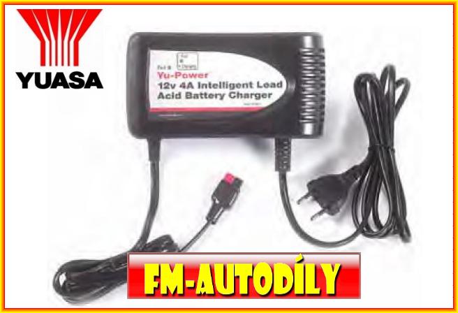 Nabíječka Moto - Scooter / GEL a DIN / 12V 4Amp YUASA