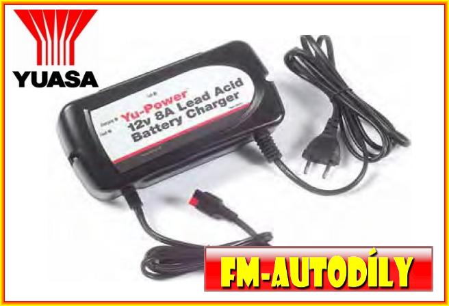 Nabíječka Auto Bus TIR Tractor 12V 8Amp YUASA