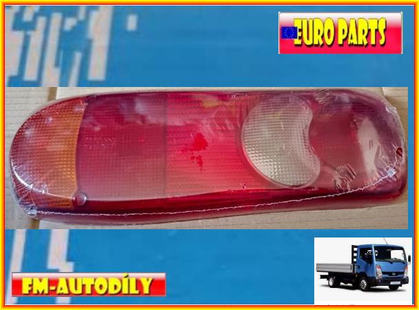 Zadní světlo sklo 0022 0023 EUROPARTS Nissan Cabstar 1998 až 2014