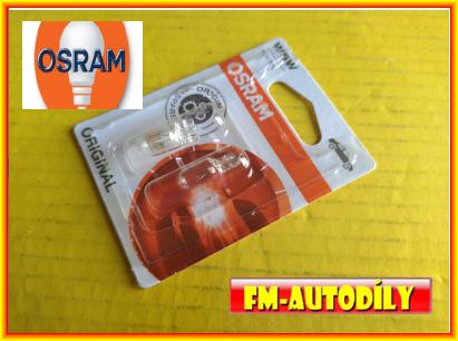 Žárovka W5W 12V OSRAM celosklo sada 2 kusy Nissan Atleon Cabstar 1998 až 2010